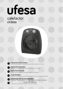 Manual de uso Ufesa CF2000 Calefactor