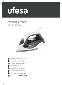 Manual de uso Ufesa PV1500C Activa Plancha