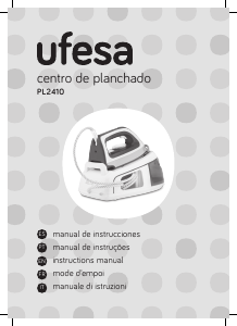 Manual Ufesa PL2410 Iron