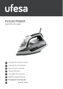 Manual Ufesa PV3285 Power Iron