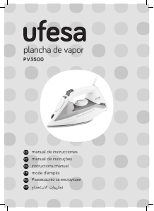 Manual Ufesa PV3500 Ferro