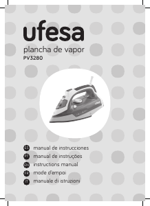 Manual Ufesa PV3280 Ferro