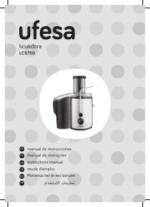 Manual Ufesa LC5750 Juicer