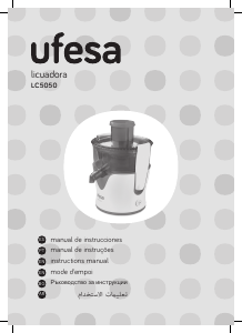 Manual Ufesa LC5050 Juicer