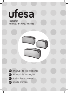 Manual Ufesa TT7965 Toaster