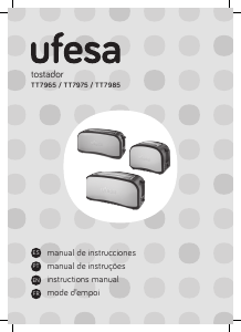 Manual Ufesa TT7985 Toaster