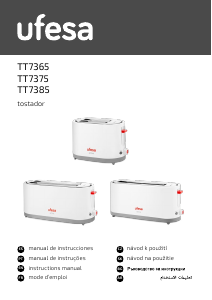Manual Ufesa TT7385 Toaster