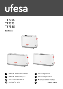 Manual Ufesa TT7375 Toaster