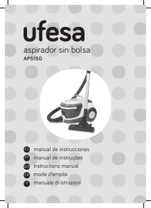 Manual Ufesa AP5150 Vacuum Cleaner