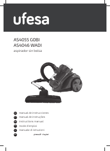 Mode d’emploi Ufesa AS4055 Gobi Aspirateur