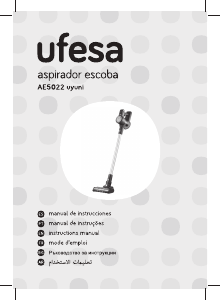 Manual de uso Ufesa AE5022 Uyuni Aspirador