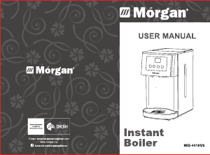 Handleiding Morgan MIB-6618 Waterdispenser