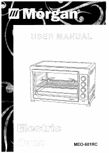 Handleiding Morgan MEO-601RC Oven
