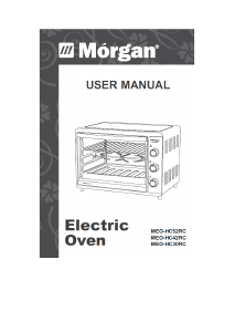 Manual Morgan MEO-HC30RC Oven