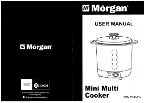 Manual Morgan MMC-NA212PL Multi Cooker