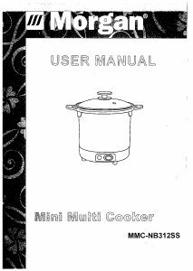 Manual Morgan MMC-NB312SS Multi Cooker