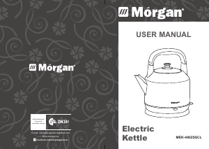 Manual Morgan MEK-4802SSCL Kettle