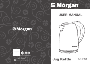 Handleiding Morgan MJK-8017LS Waterkoker