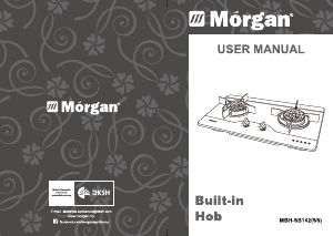 Manual Morgan MBH-SB162(SS) Hob