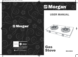 Handleiding Morgan MGS-8866G Kookplaat