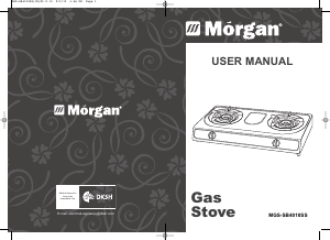 Manual Morgan MGS-SB4010SS Hob