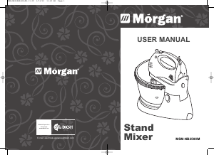 Manual Morgan MSM-NB250HM Hand Mixer