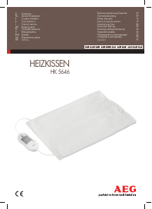 Manual de uso AEG HK 5646 Almohadilla térmica
