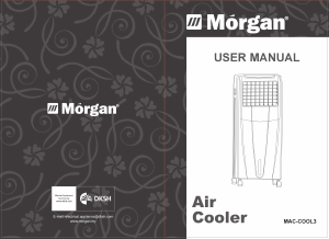 Handleiding Morgan MAC-COOL3 Ventilator