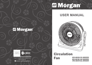 Manual Morgan MFQ-SB35W Fan