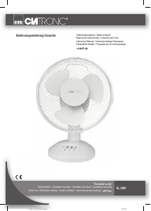 Manual Clatronic VL 3601 Fan