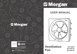 Handleiding Morgan MVF-WA80 Ventilator