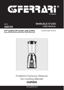 Manual G3 Ferrari G20123 Cupido Blender