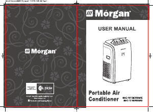 Handleiding Morgan MAC-101 Sierraire Airconditioner