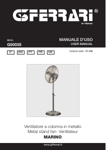 Manuale G3 Ferrari G50035 Marino Ventilatore