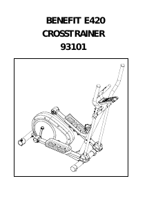 Bruksanvisning Benefit E420 Crosstrainer