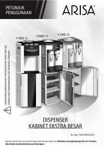 Panduan Arisa TWD-1L Dispenser Air