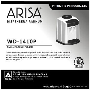 Panduan Arisa WD-1410P Dispenser Air