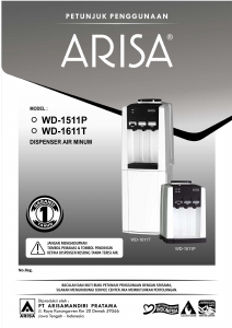 Panduan Arisa WD-1611T Dispenser Air