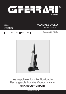 Manual de uso G3 Ferrari G90027 Stardust Smart Aspirador de mano