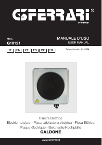 Manual G3 Ferrari G10121 Caldone Placa