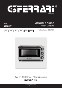 Manual G3 Ferrari G10151 Rosto Forno