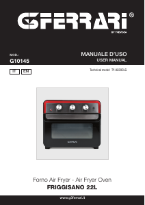 Manuale G3 Ferrari G10145 Friggisano 22L Forno