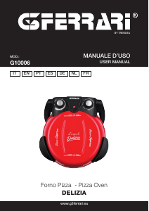 Manual de uso G3 Ferrari G10006 Delizia Horno para pizza