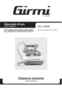 Manual Girmi ST0300 Iron