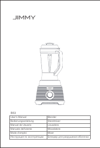 Manuale Jimmy B53 Frullatore