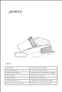 Manual de uso Jimmy WB73 Aspirador de mano