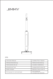 Manuale Jimmy SF8 Aspirapolvere