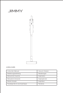 Manuale Jimmy JV63&JV65 Aspirapolvere