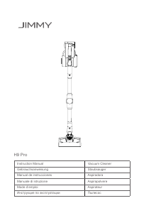 Mode d’emploi Jimmy H9 Aspirateur