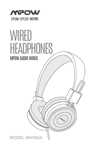 Manual MPOW BH360A Headphone